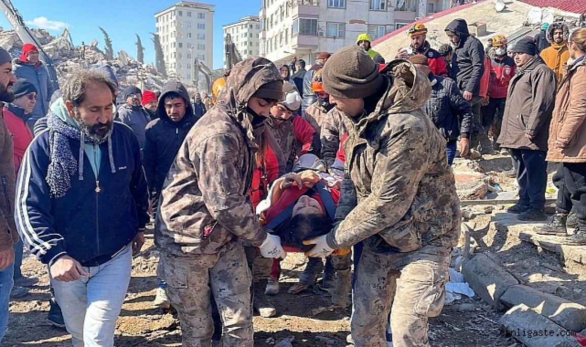 Ülkemizi sarsan deprem felaketi