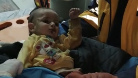 İnanılmaz kurtuluş Hatay'dan , 140. saatte mucizenin adı Hamza bebek