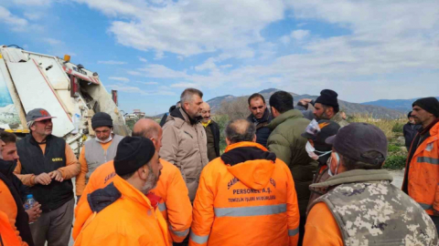 Gölcük Belediyesi Hatay'da yaraları sarıyor