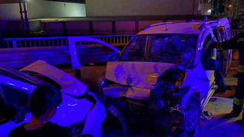 Kazada yaralanan adam hastanede hayatını kaybetti