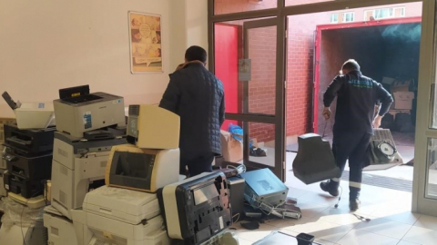 2 bin kilo elektronik atık, geri dönüşüme 1 ayda kazandırıldı