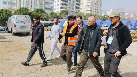 Depremzede çocukların park talebi yerine getirilecek