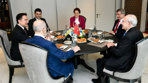 ‘Altılı Masa’ Cumhurbaşkanı adayını belirlemek için toplandı