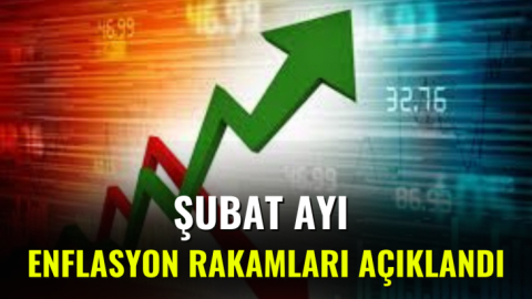 Şubat ayı  enflasyon rakamları açıklandı