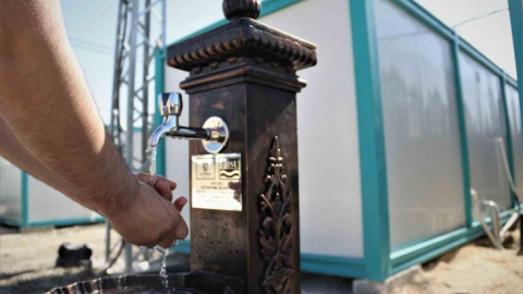 Hatay'da 6 bin 140 metrelik içme suyu hattı tamamlandı
