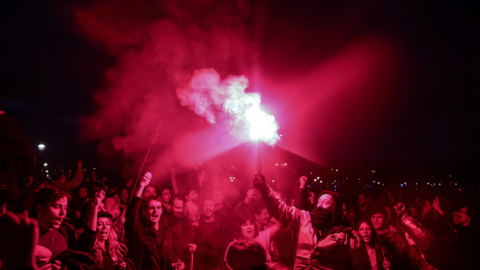 Fransa'da emeklilik reformu protestolarında 310 gözaltı