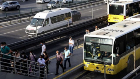 Kadınların otobüste "boş koltuk" tartışması kamerada