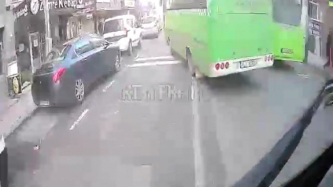 Ömer'e çarpıp kaçan özel halk otobüsünün sürücüsü yakalandı