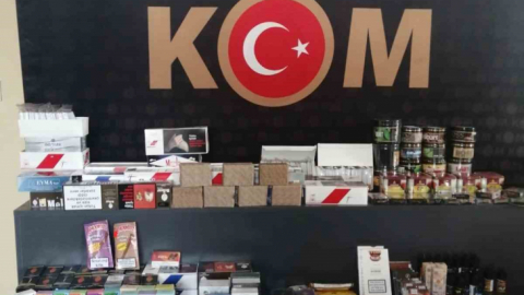 Kocaeli'de 7 bin 200 içi dolu makaron ele geçirildi