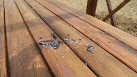Açılışı yapılmadan park tahrip edildi