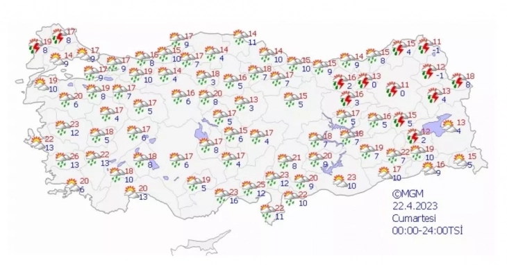 Bayramda hava nasıl olacak? 5 günlük hava durumu