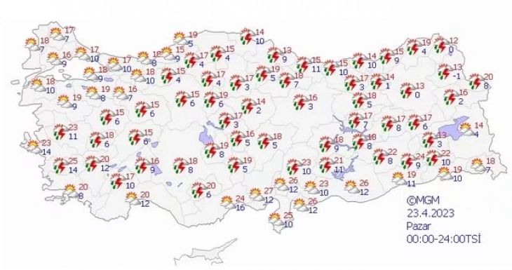 Bayramda hava nasıl olacak? 5 günlük hava durumu