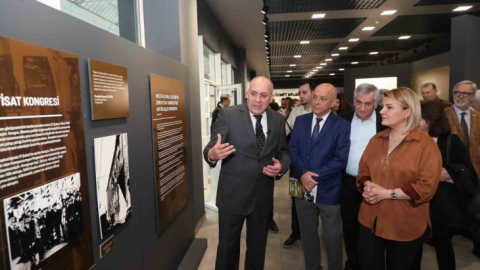 Cumhuriyetin 100. yılında Sanayileşme Öyküsü Sergisi açıldı