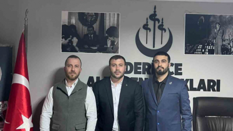 Derince Alperen Ocakları İlçe Başkanlığı'na Mustafa Sönmez atandı