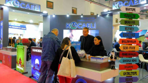 Turizm fuarının parlayan yıldızı Kocaeli oldu