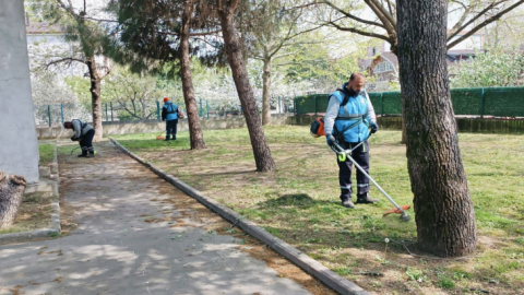 Körfez'de bayram temizliği