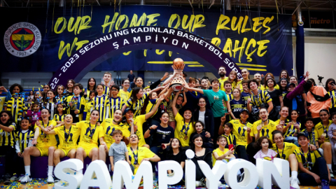 Kadınlar Basketbol Süper Ligi’nde şampiyon Fenerbahçe