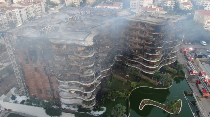Narlıdere'deki yangınının acı yüzü gün aydınlanınca ortaya çıktı