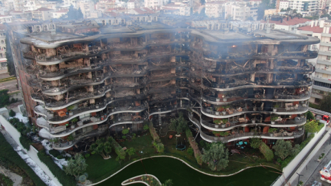 Narlıdere'deki yangınının acı yüzü gün aydınlanınca ortaya çıktı