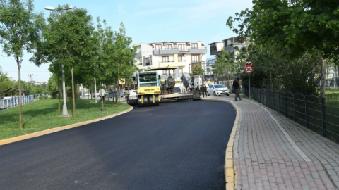 Başiskele'de 50 bin ton sıcak asfalt kullanılacak
