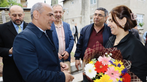 Başkan Söğüt'e doğalgaz teşekkürü