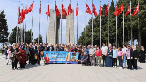 Çanakkale ruhunu yeniden yaşadılar
