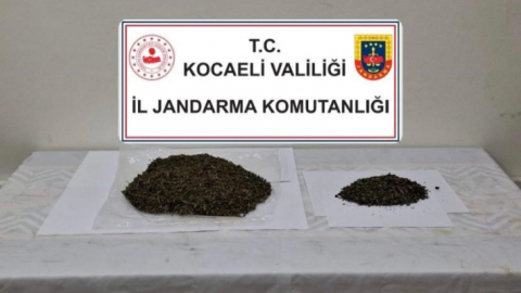 Kartepe'de jandarmadan uyuşturucu operasyonu