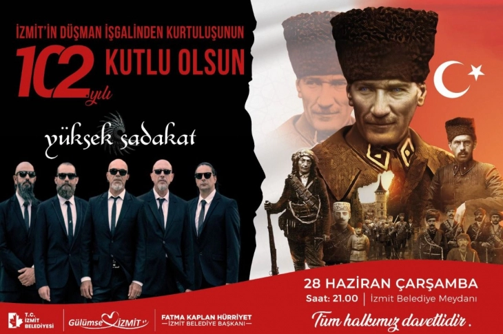 28 Haziran'da kurtuluş coşkusu Yüksek Sadakat ile yaşanacak!