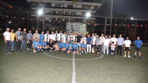 Belediye personelleri futbol turnuvasında ter döktü