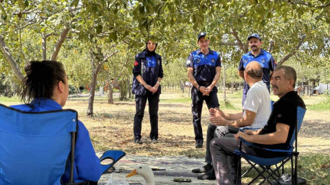 Vatandaşların huzuru ve güvenliği için devriye atıyorlar