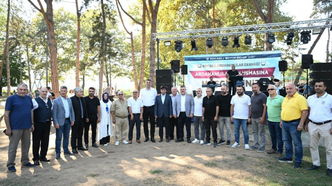Piknikte eğlendiler