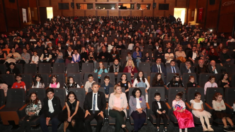Yetenekli çocukların galası