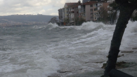 Kocaeli için yeniden fırtına uyarısı yapıldı