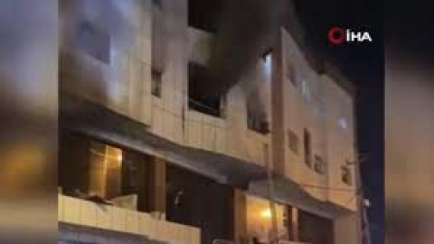 Erbil’de öğrenci yurdunda yangın: 14 ölü