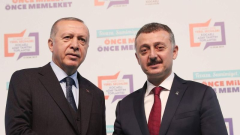 Cumhurbaşkanı Erdoğan, Büyükakın ile görüştü