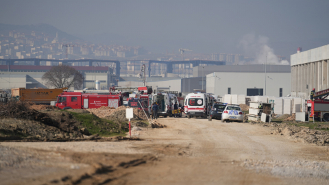 OSB’de feci yangın: 2 işçi yanarak öldü