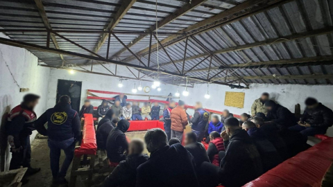 Horoz dövüşüne jandarma baskını
