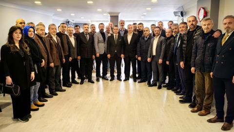 Muharrem Tutuş KOVİAD'ı ziyaret etti