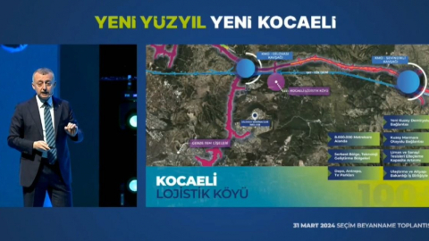 800 hektarlık lojistik köy geliyor