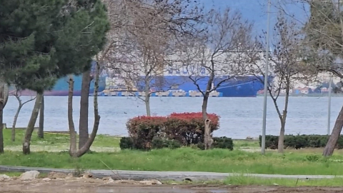 Gölcük'ün yeni sosyal alanında deniz göründü