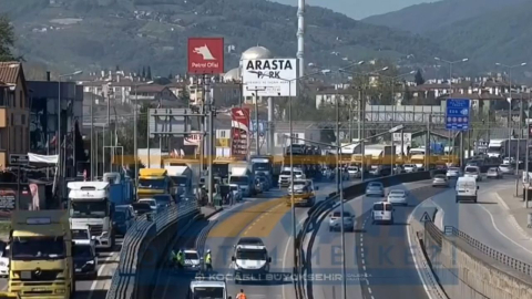 Bu yolu kullanacaklar dikkat! Tünelde kaza