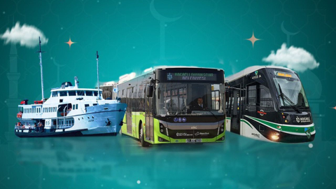 Bayramda ulaşım 3 gün boyunca ücretsiz