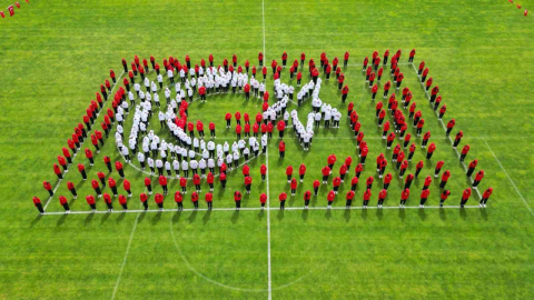 Körfez'de öğrencilerin gösterileri izleyenleri mest etti