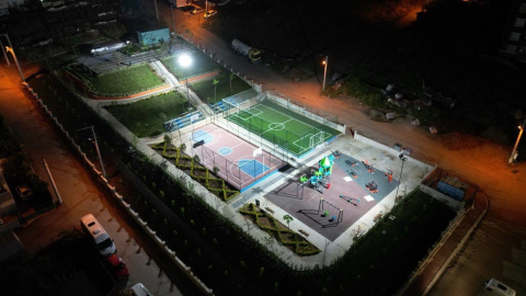 Gebze'nin o mahallesine tam donanımlı konsept park