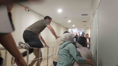 30 yıl hapis talebini duyan sanık aileleri adliye koridorunda birbirine girdi