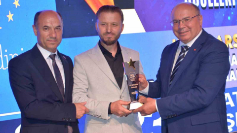 23'üncü Tokat En'leri Ödül Töreni'nde İHA'ya ödül