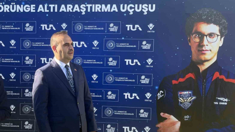 Türkiye'nin ikinci astronotunun uzay yolculuğu başladı