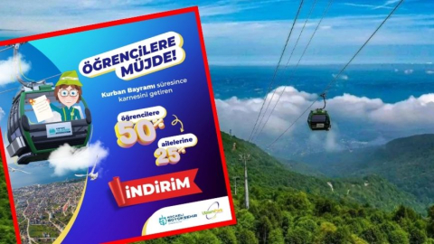 Büyükşehir’den karne alanlara teleferik müjdesi