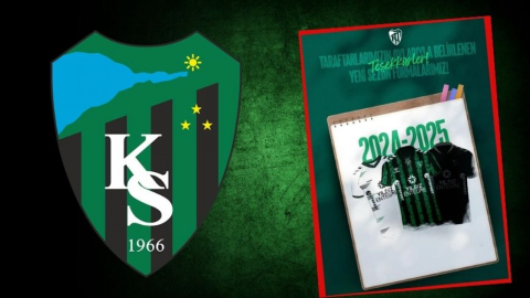 Kocaelispor’un yeni sezon formaları belli oldu