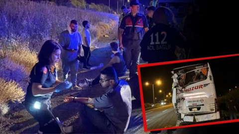 TEM’in Bolu geçişinde 2 yolcu otobüsü çarpıştı: 15 yaralı